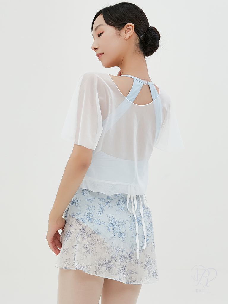 Aqua Mesh Top