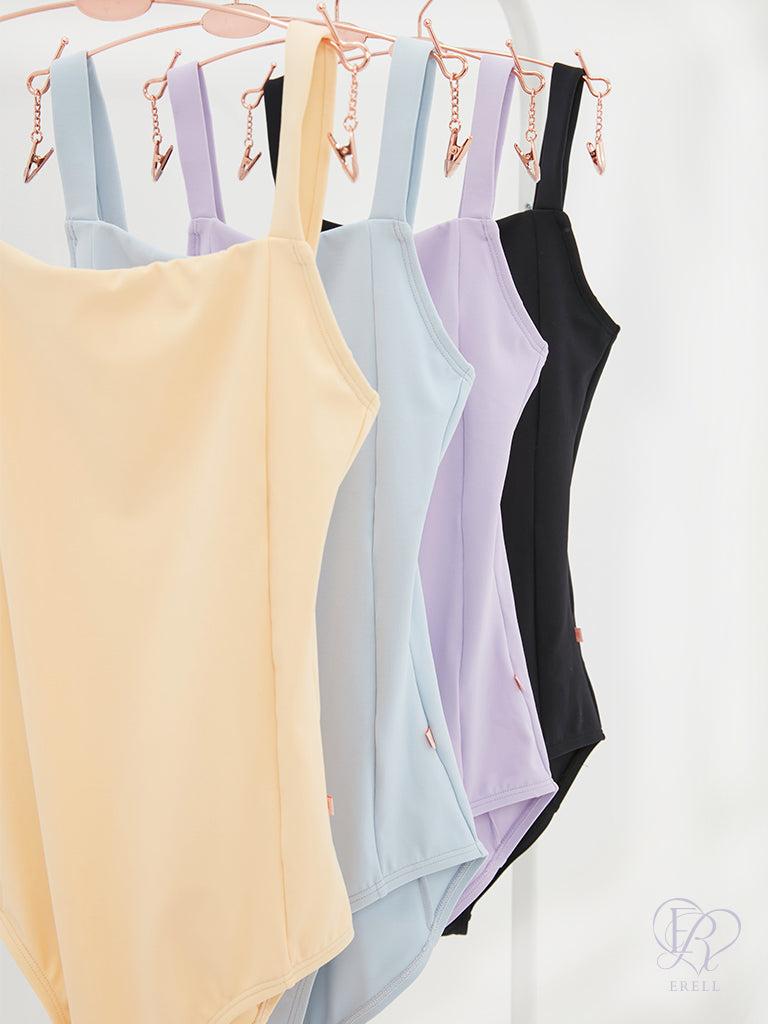 Evelyn Solid Leotard