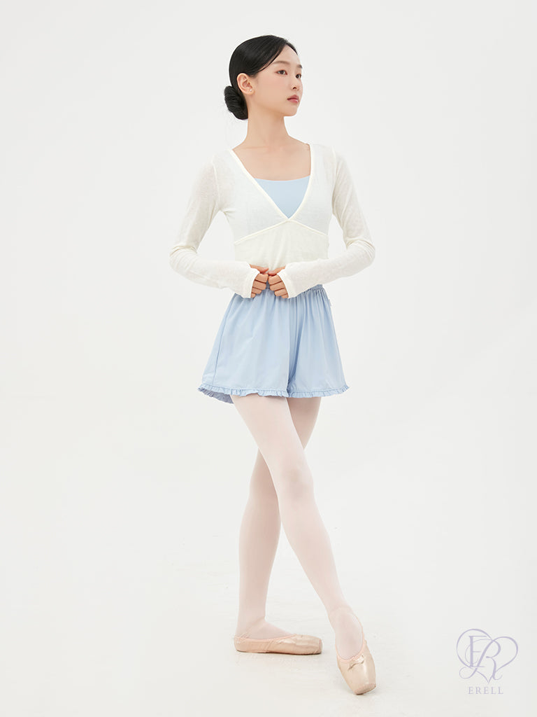 Evelyn Solid Leotard