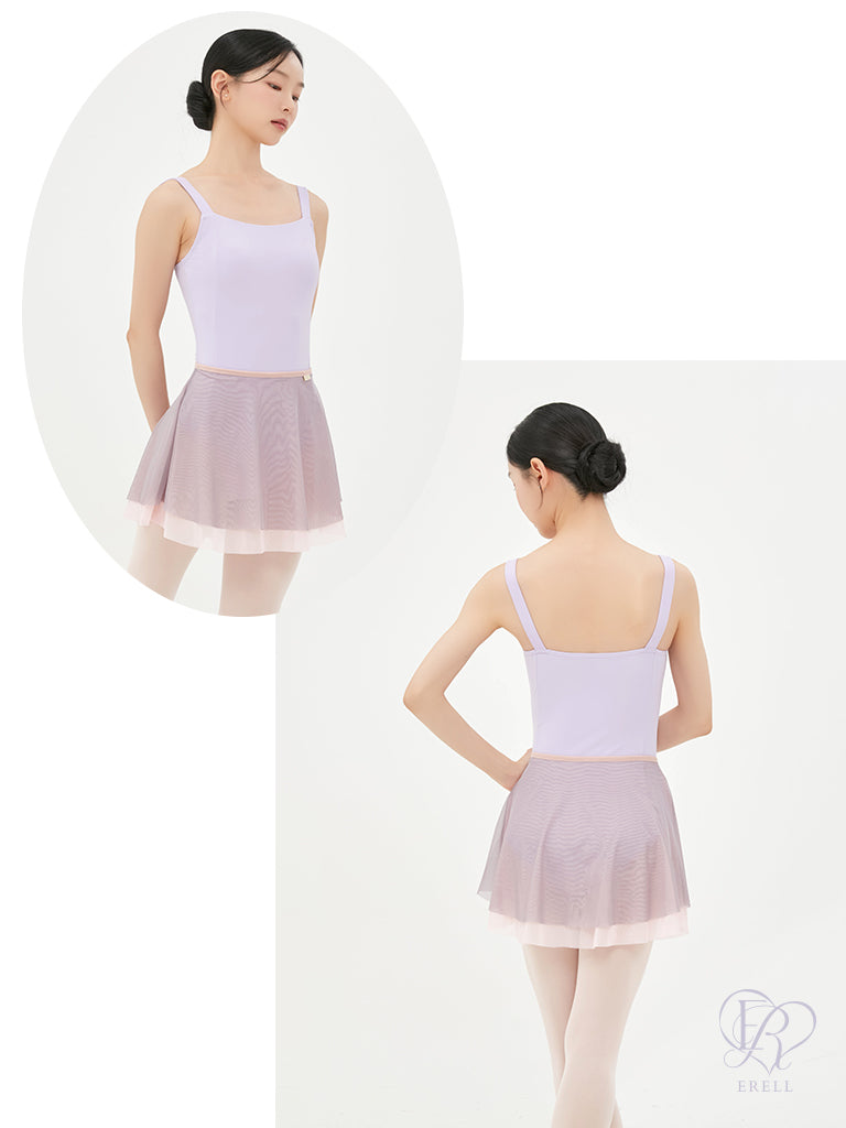 Evelyn Solid Leotard