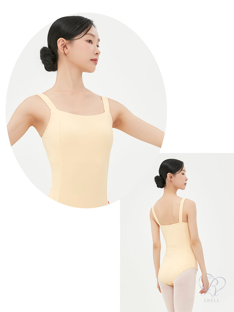 Evelyn Solid Leotard