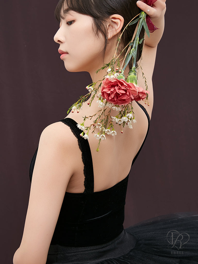 Evelyn Velvet Leotard