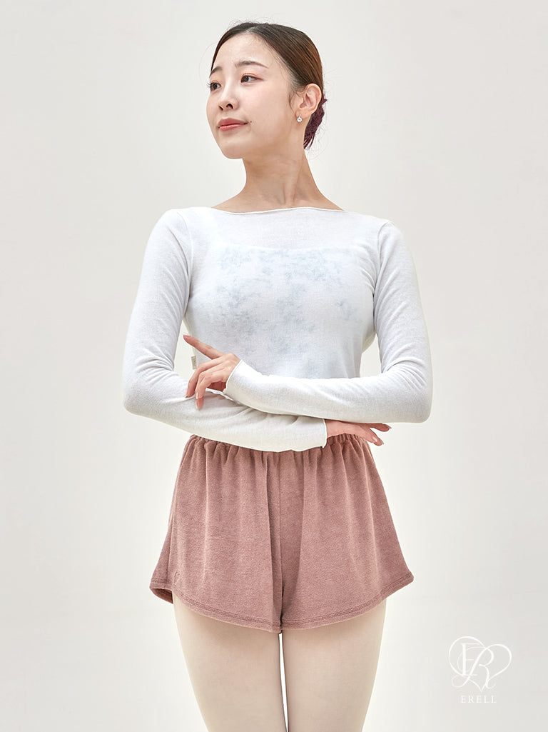 Hazy Twist Warmer Top