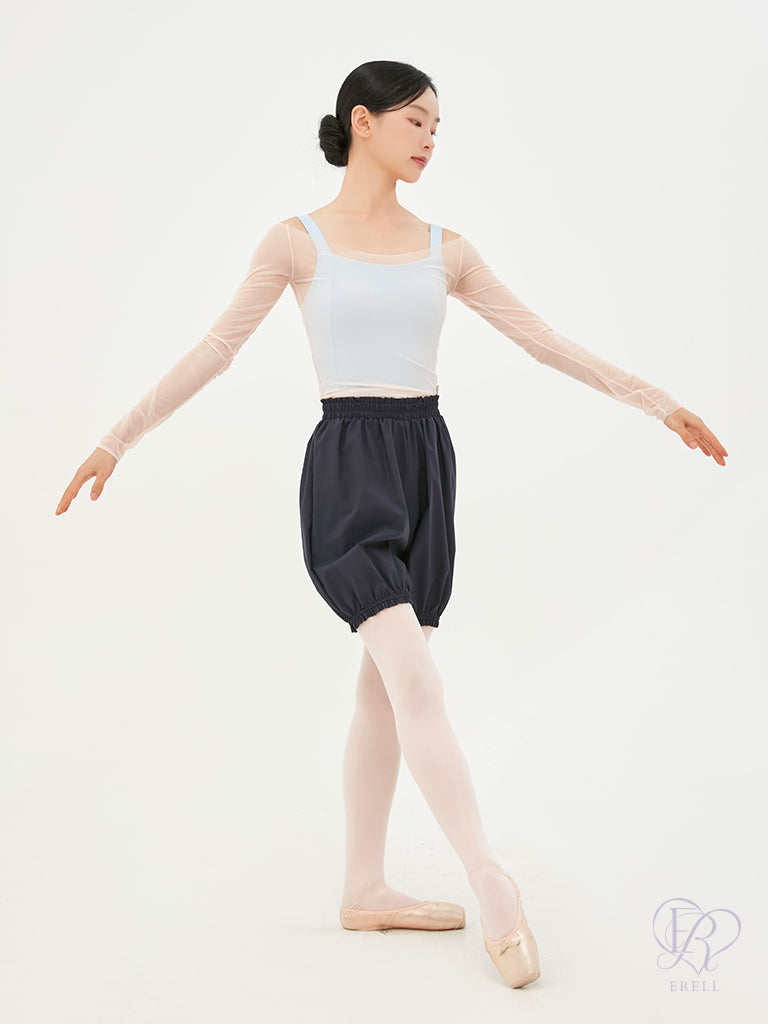 Evelyn Solid Leotard
