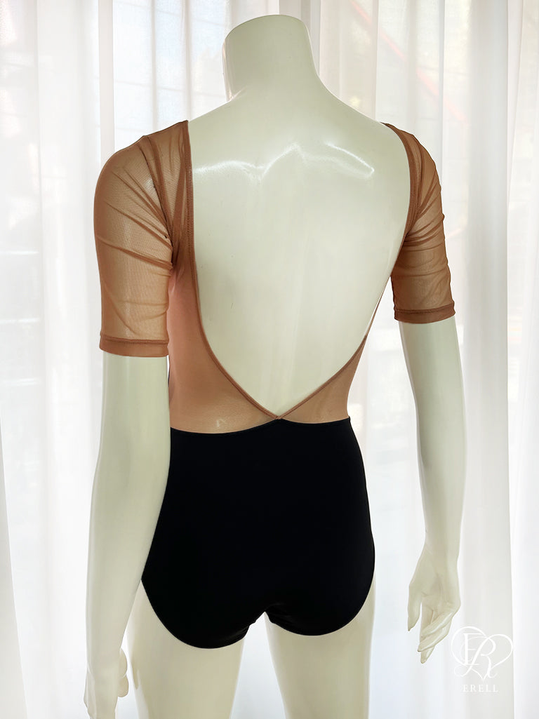Rose-V Back Leotard