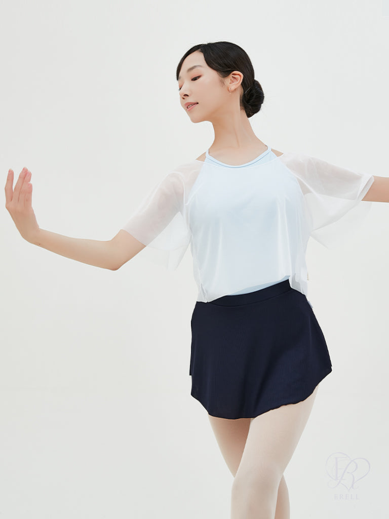 Rosy Pull-on Skirt