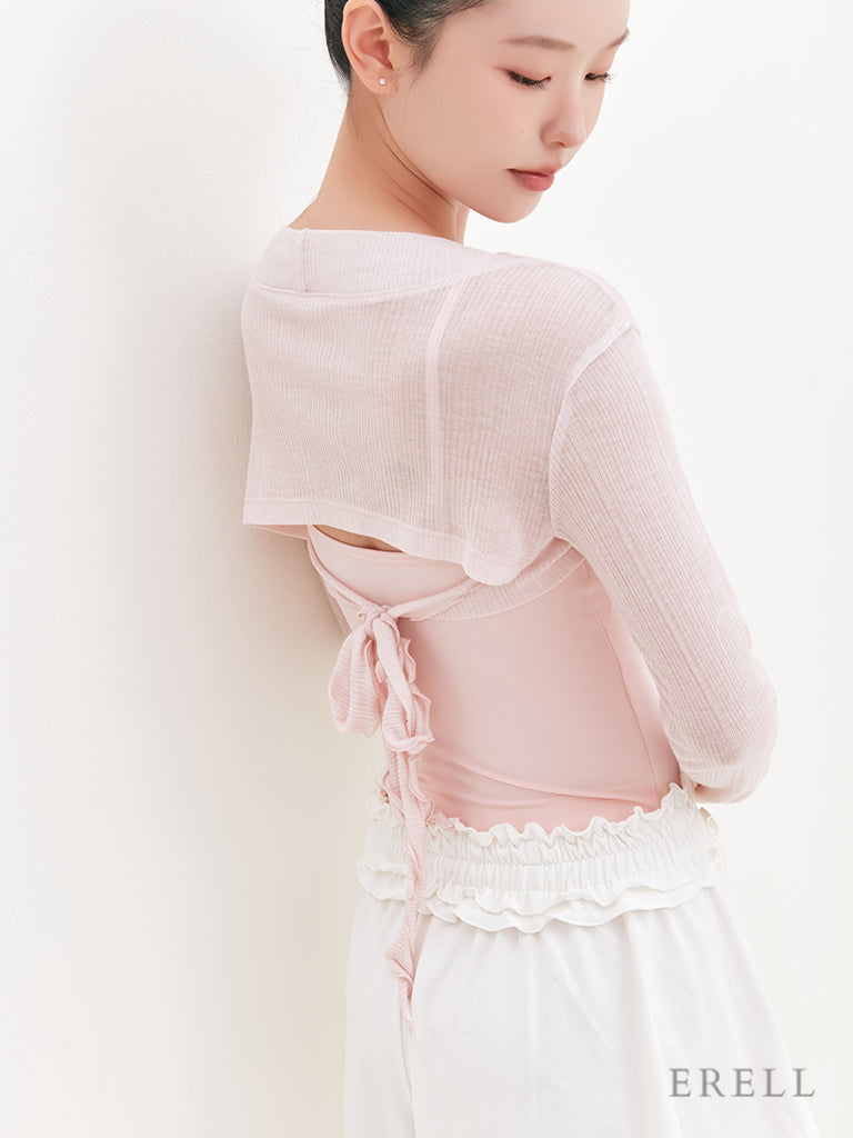 Tie-back Shrug