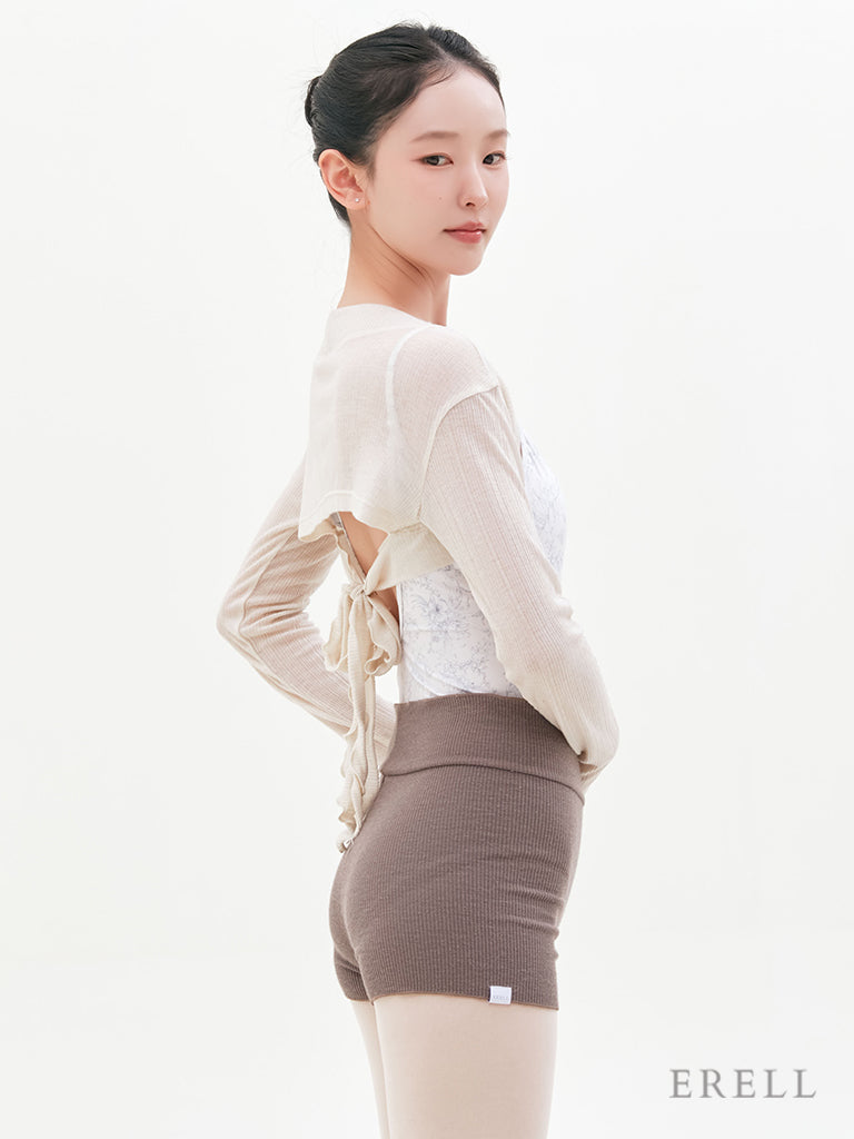 Tie-back Shrug