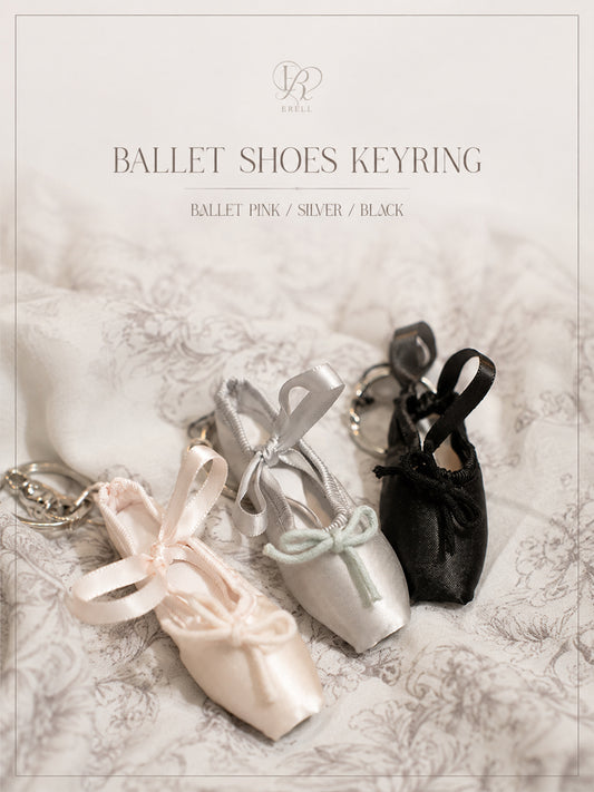 Ballet Shoes Keyring
