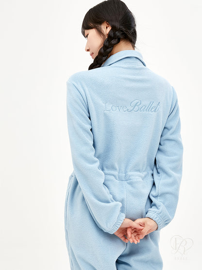 Ballet Fleece Romper