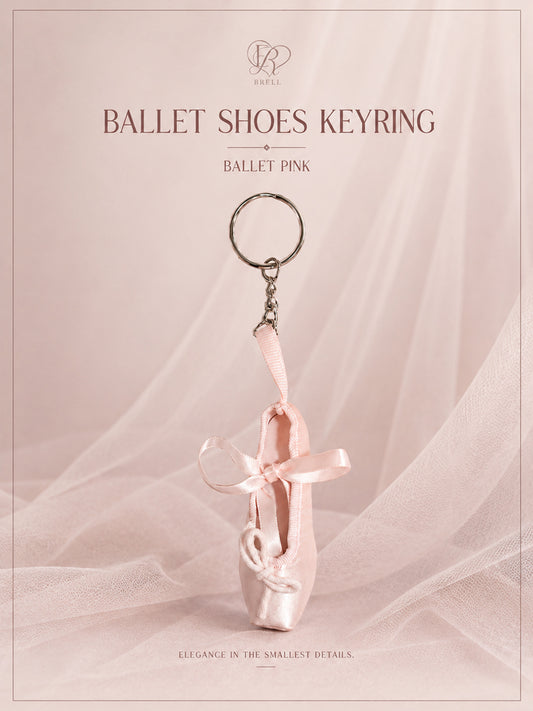 Ballet Shoes Keyring