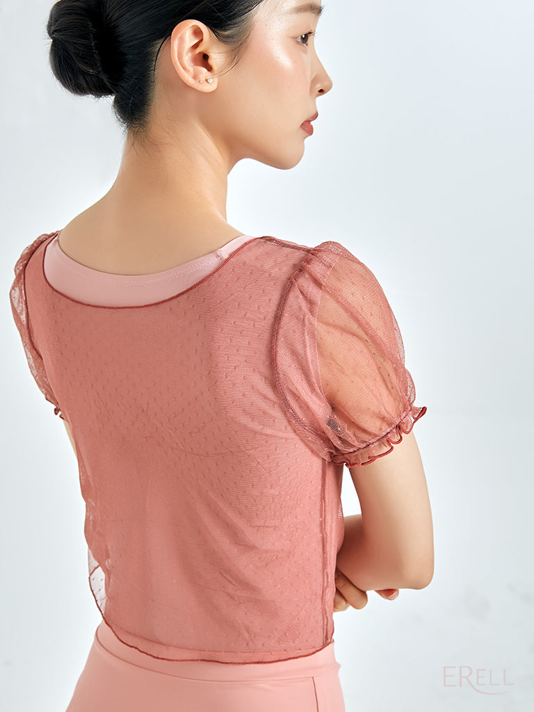 Butter Cup Dot Top