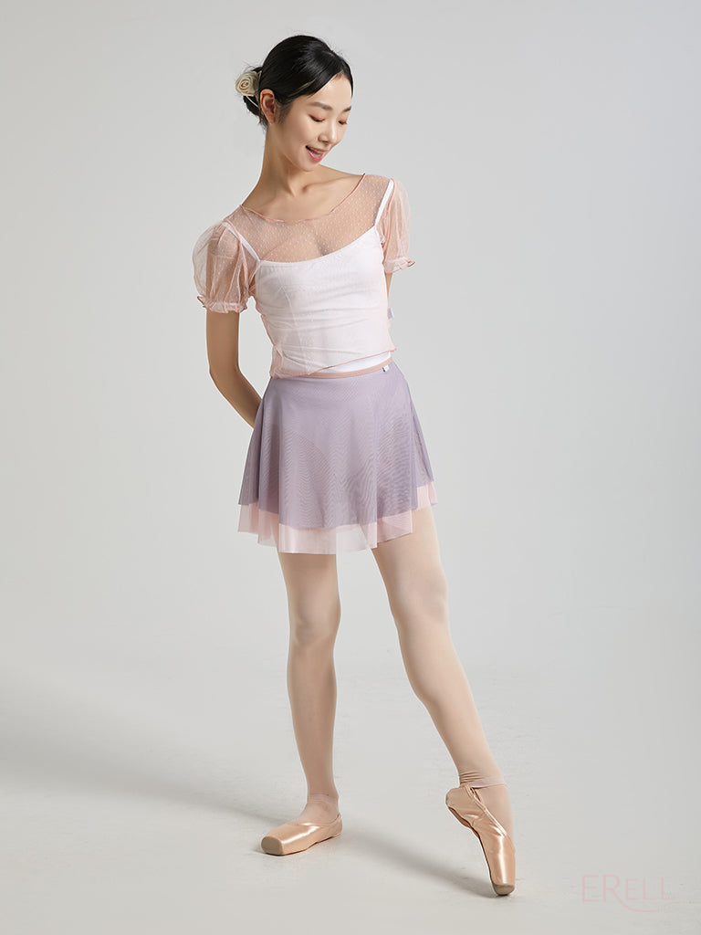 Butter Cup Dot Top
