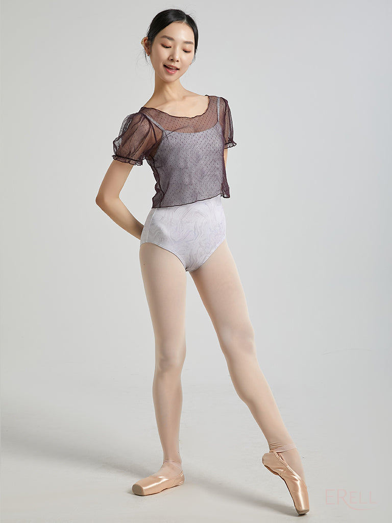 Butter Cup Dot Top
