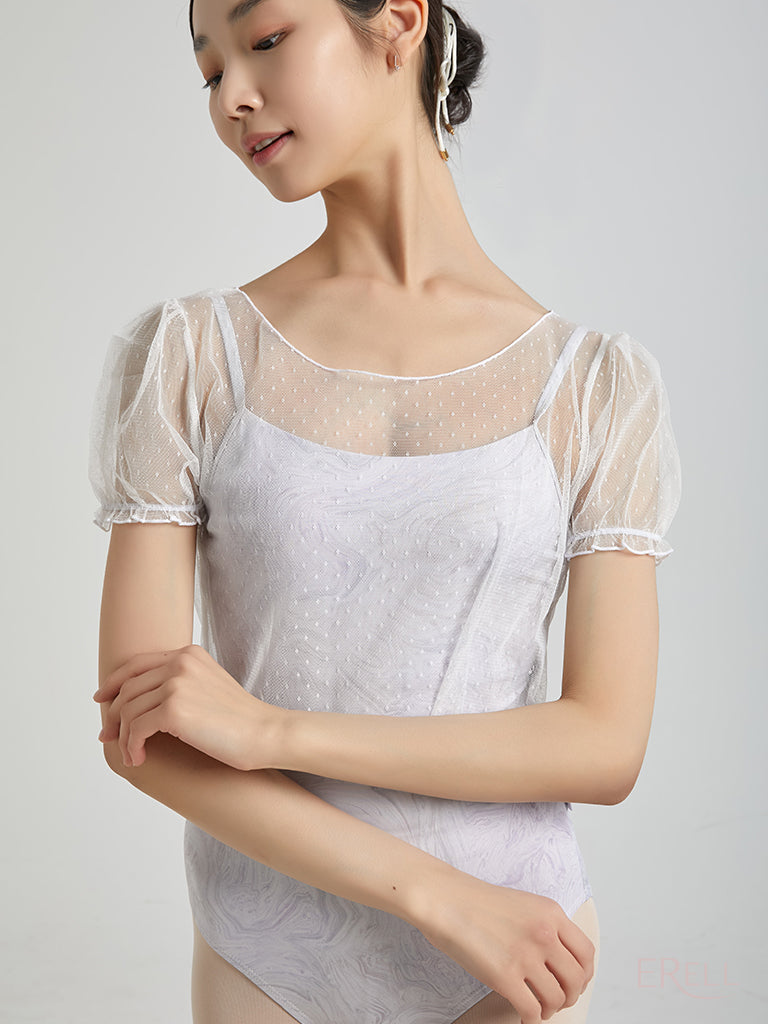 Butter Cup Dot Top
