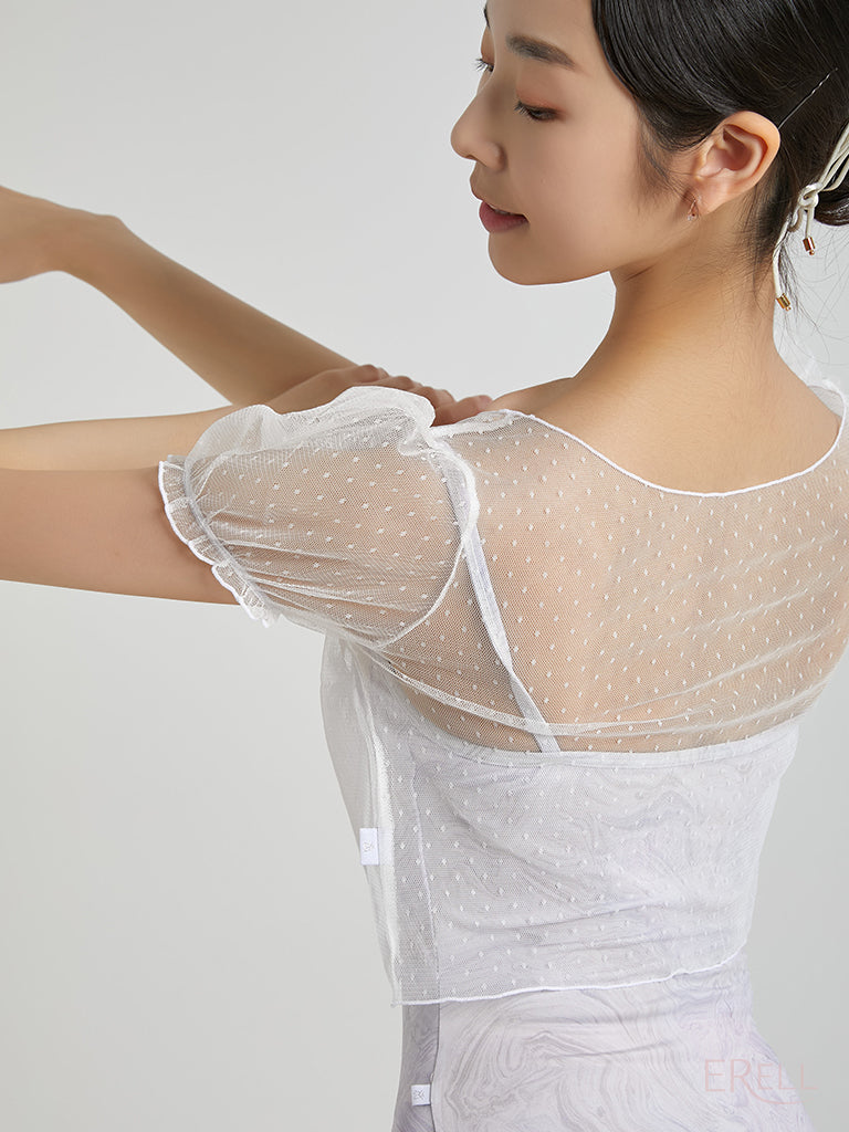 Butter Cup Dot Top