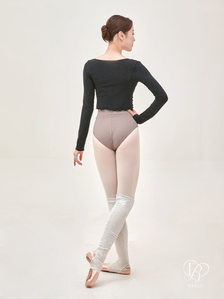 Hazy Twist Warmer Top