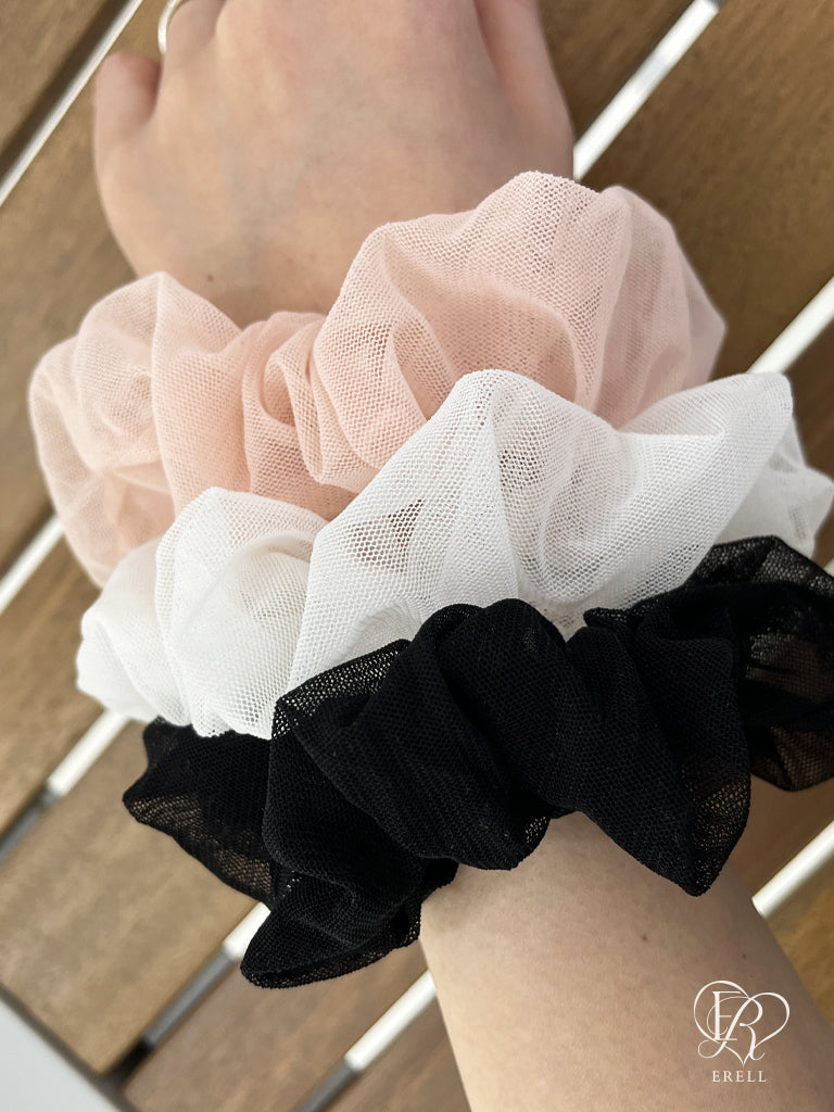 Mesh Hair Scrunchie