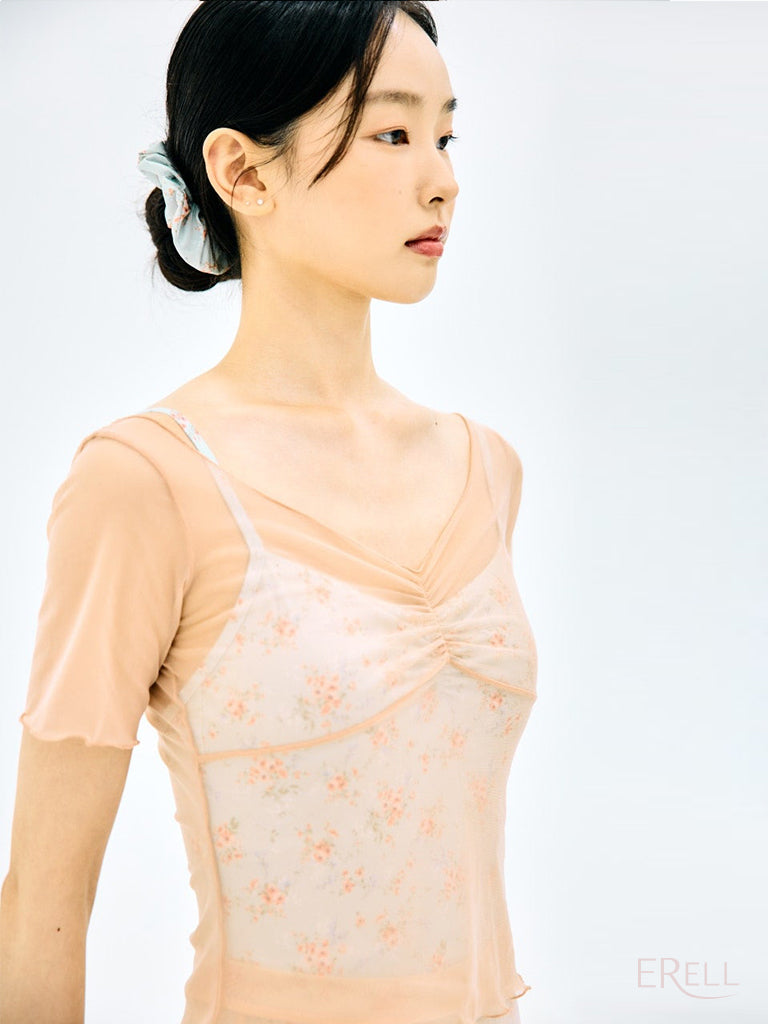 Natalie Mesh Top