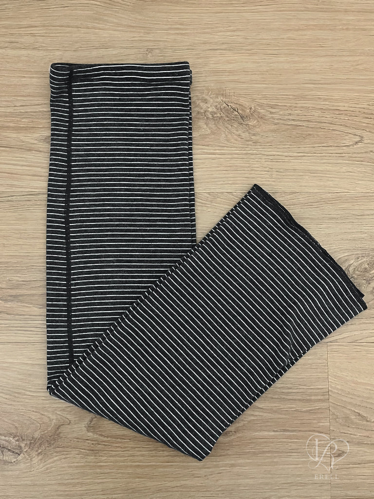 Pompom Stripe Leg Warmer