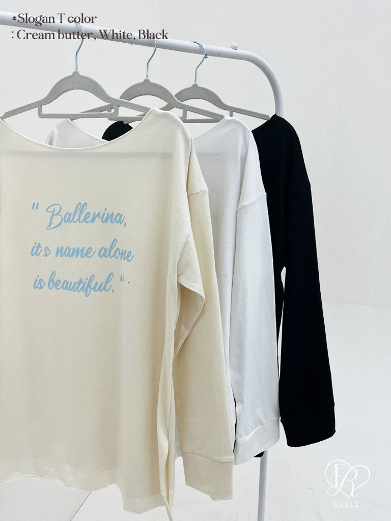 Slogan T-shirt