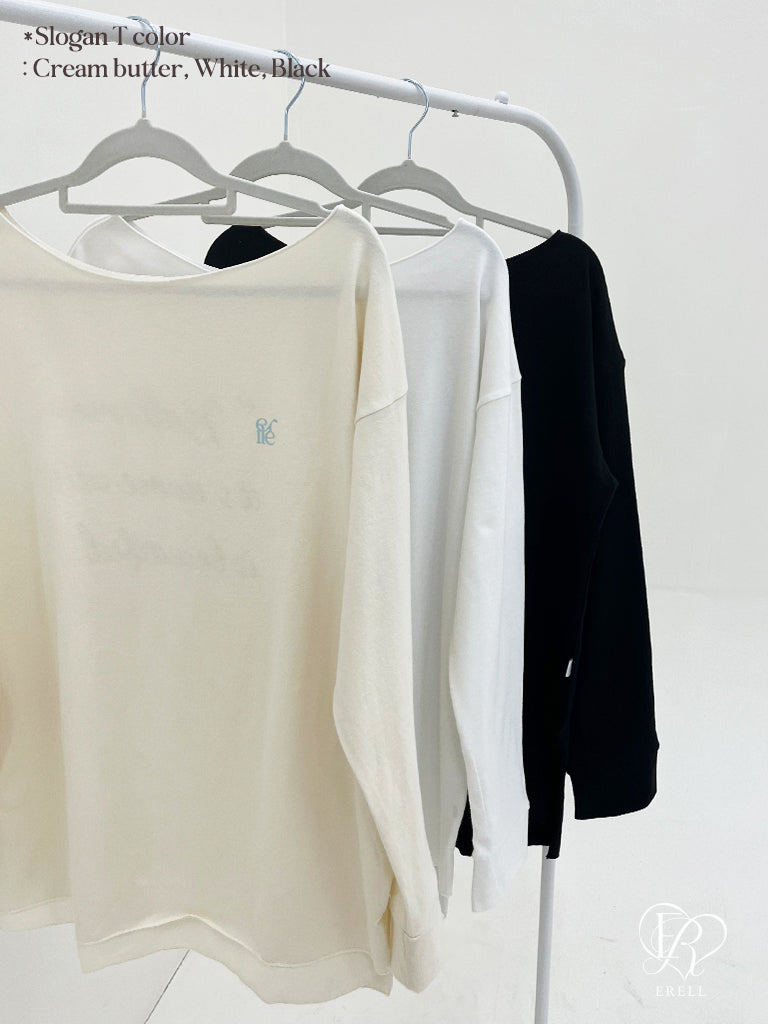 Slogan T-shirt