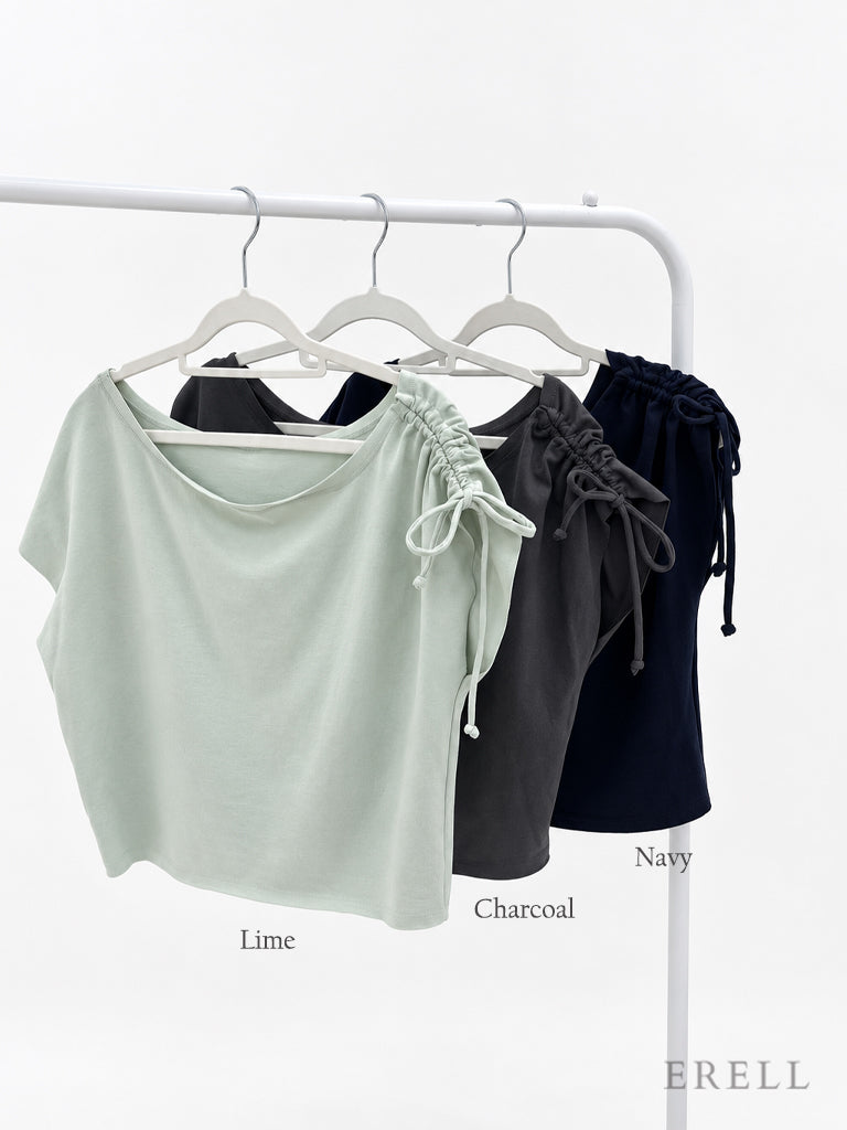 String Off-shoulder Top