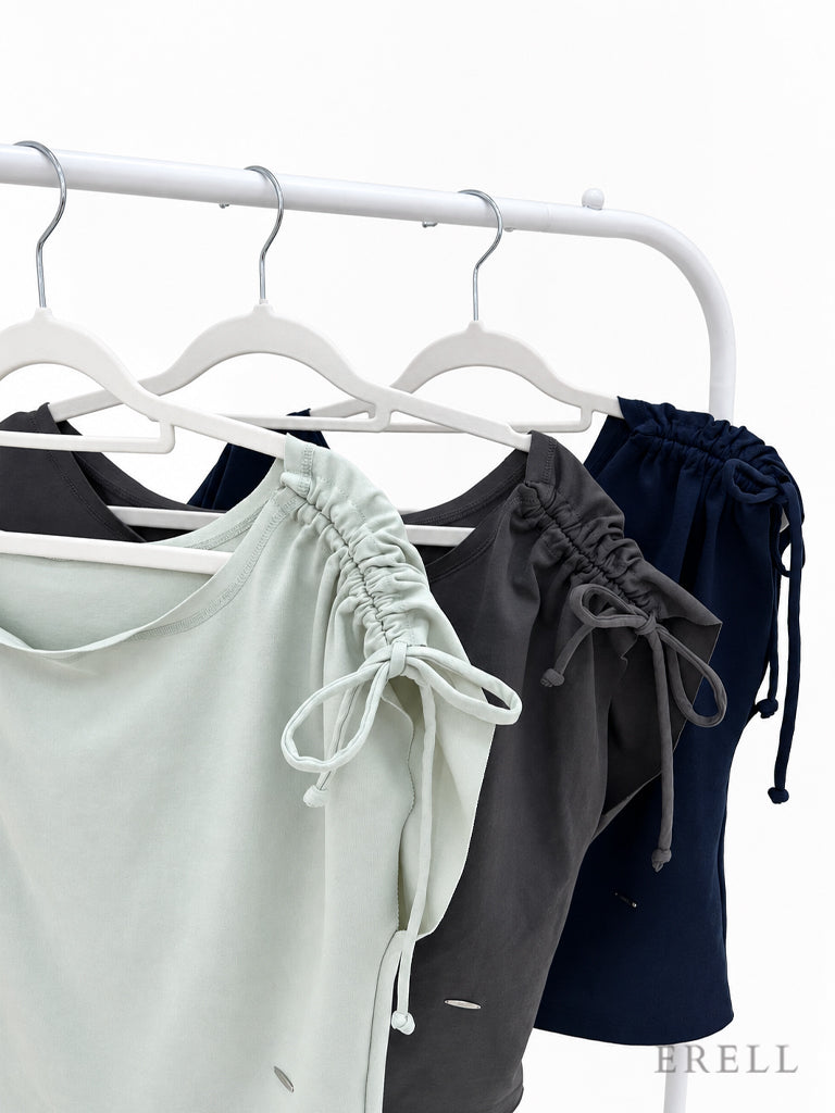 String Off-shoulder Top