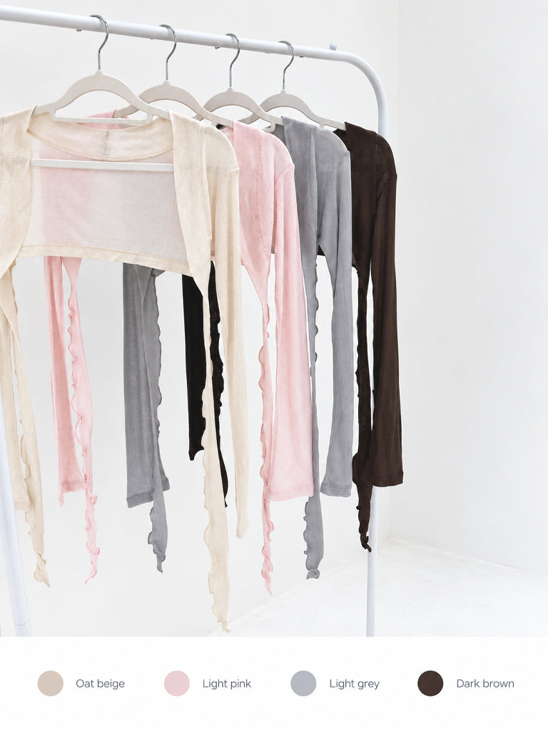 Tie-back Shrug