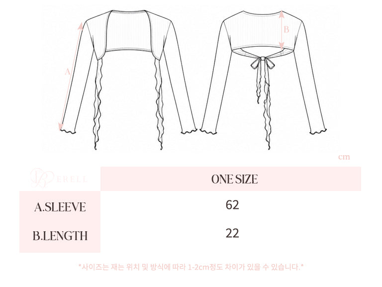 Tie-back Shrug