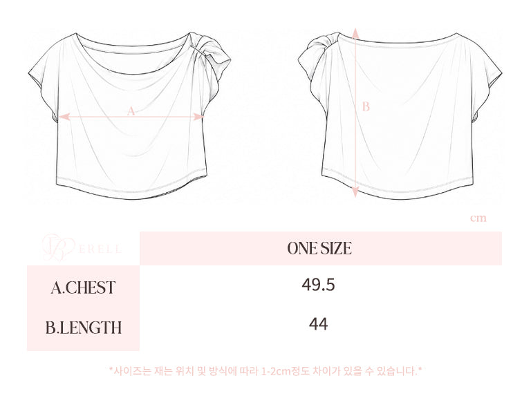 Triple Off-shoulder Top