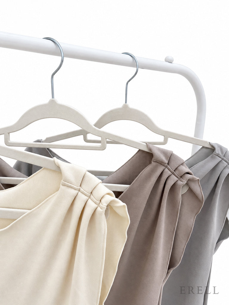 Triple Off-shoulder Top