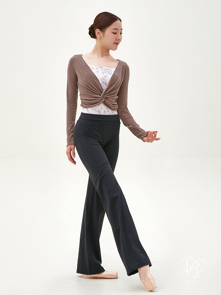 Hazy Twist Warmer Top